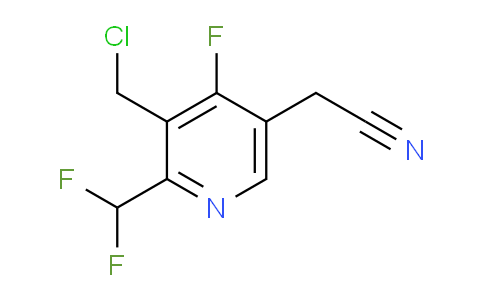 AM222279 | 1804377-83-0 | 3-(Chloromethyl)-2-(difluoromethyl)-4-fluoropyridine-5-acetonitrile