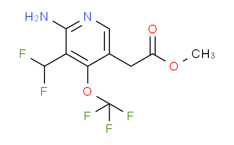 AM22228 | 1804534-13-1 | Methyl 2-amino-3-(difluoromethyl)-4-(trifluoromethoxy)pyridine-5-acetate