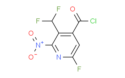 AM222281 | 1806878-84-1 | 3-(Difluoromethyl)-6-fluoro-2-nitropyridine-4-carbonyl chloride