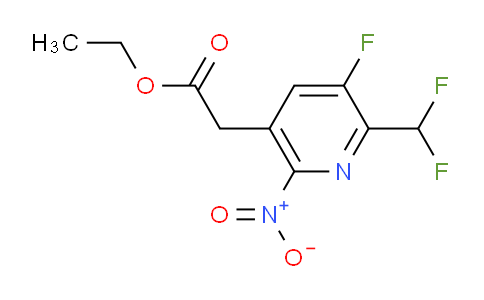 AM222282 | 1806877-99-5 | Ethyl 2-(difluoromethyl)-3-fluoro-6-nitropyridine-5-acetate