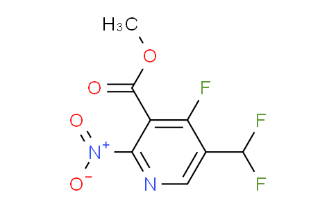 AM222290 | 1804429-14-8 | Methyl 5-(difluoromethyl)-4-fluoro-2-nitropyridine-3-carboxylate