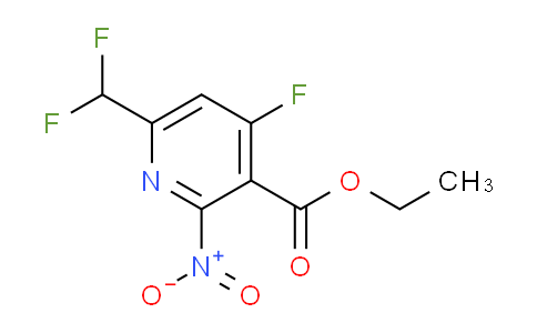 AM222291 | 1805994-48-2 | Ethyl 6-(difluoromethyl)-4-fluoro-2-nitropyridine-3-carboxylate