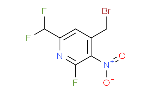 AM222297 | 1805474-57-0 | 4-(Bromomethyl)-6-(difluoromethyl)-2-fluoro-3-nitropyridine