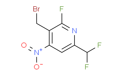 AM222298 | 1805474-61-6 | 3-(Bromomethyl)-6-(difluoromethyl)-2-fluoro-4-nitropyridine