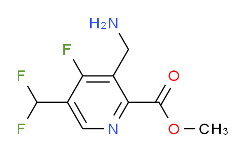 AM222304 | 1805485-03-3 | Methyl 3-(aminomethyl)-5-(difluoromethyl)-4-fluoropyridine-2-carboxylate
