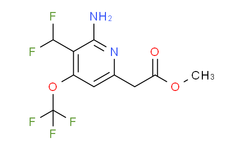 AM22231 | 1803660-91-4 | Methyl 2-amino-3-(difluoromethyl)-4-(trifluoromethoxy)pyridine-6-acetate