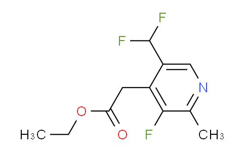 AM222310 | 1805619-71-9 | Ethyl 5-(difluoromethyl)-3-fluoro-2-methylpyridine-4-acetate