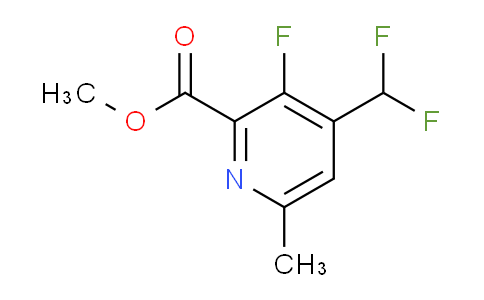 AM222313 | 1805440-13-4 | Methyl 4-(difluoromethyl)-3-fluoro-6-methylpyridine-2-carboxylate