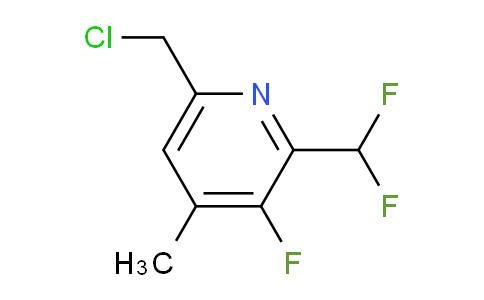 6-(Chloromethyl)-2-(difluoromethyl)-3-fluoro-4-methylpyridine