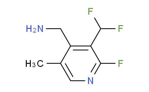 4-(Aminomethyl)-3-(difluoromethyl)-2-fluoro-5-methylpyridine