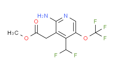AM22233 | 1806098-19-0 | Methyl 2-amino-4-(difluoromethyl)-5-(trifluoromethoxy)pyridine-3-acetate