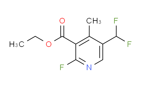 AM222336 | 1805527-41-6 | Ethyl 5-(difluoromethyl)-2-fluoro-4-methylpyridine-3-carboxylate