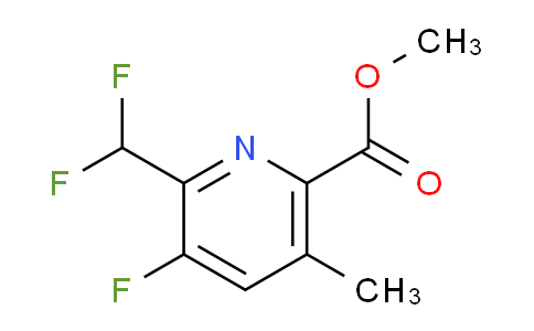 AM222338 | 1805172-78-4 | Methyl 2-(difluoromethyl)-3-fluoro-5-methylpyridine-6-carboxylate