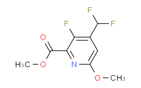 AM222347 | 1805460-49-4 | Methyl 4-(difluoromethyl)-3-fluoro-6-methoxypyridine-2-carboxylate
