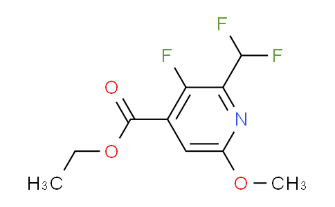 AM222348 | 1805460-71-2 | Ethyl 2-(difluoromethyl)-3-fluoro-6-methoxypyridine-4-carboxylate