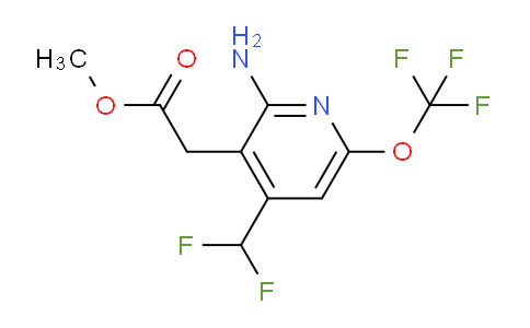 AM22235 | 1803661-03-1 | Methyl 2-amino-4-(difluoromethyl)-6-(trifluoromethoxy)pyridine-3-acetate