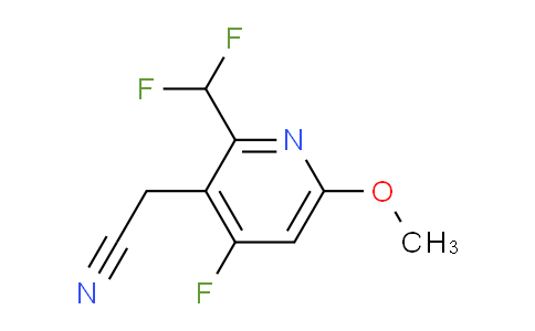 AM222362 | 1805439-67-1 | 2-(Difluoromethyl)-4-fluoro-6-methoxypyridine-3-acetonitrile