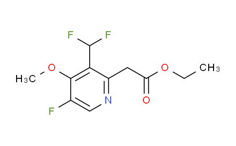 AM222367 | 1805461-54-4 | Ethyl 3-(difluoromethyl)-5-fluoro-4-methoxypyridine-2-acetate