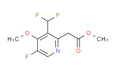 AM222371 | 1805433-97-9 | Methyl 3-(difluoromethyl)-5-fluoro-4-methoxypyridine-2-acetate