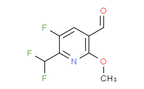 2-(Difluoromethyl)-3-fluoro-6-methoxypyridine-5-carboxaldehyde