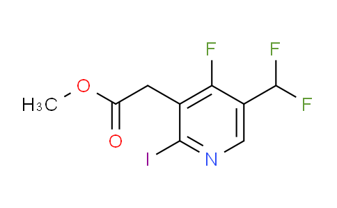 AM222376 | 1805438-87-2 | Methyl 5-(difluoromethyl)-4-fluoro-2-iodopyridine-3-acetate