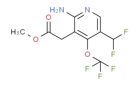 AM22240 | 1803612-56-7 | Methyl 2-amino-5-(difluoromethyl)-4-(trifluoromethoxy)pyridine-3-acetate