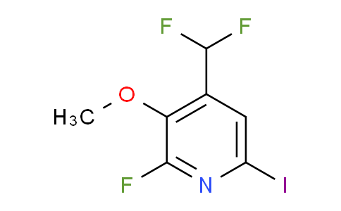 AM222406 | 1805981-43-4 | 4-(Difluoromethyl)-2-fluoro-6-iodo-3-methoxypyridine
