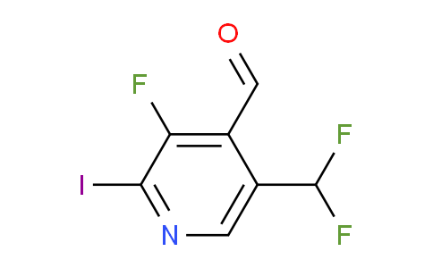 AM222412 | 1807099-75-7 | 5-(Difluoromethyl)-3-fluoro-2-iodopyridine-4-carboxaldehyde