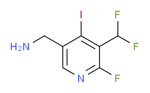 AM222433 | 1805291-61-5 | 5-(Aminomethyl)-3-(difluoromethyl)-2-fluoro-4-iodopyridine