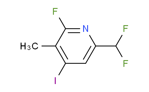 AM222436 | 1805585-38-9 | 6-(Difluoromethyl)-2-fluoro-4-iodo-3-methylpyridine