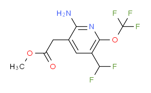 AM22244 | 1803431-42-6 | Methyl 2-amino-5-(difluoromethyl)-6-(trifluoromethoxy)pyridine-3-acetate