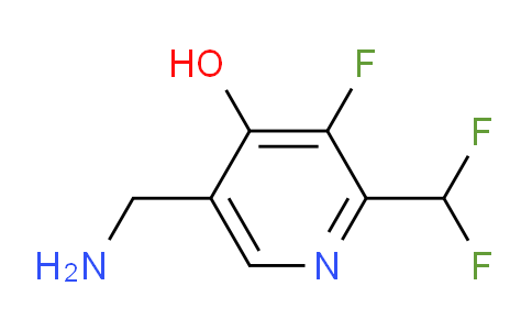 5-(Aminomethyl)-2-(difluoromethyl)-3-fluoro-4-hydroxypyridine