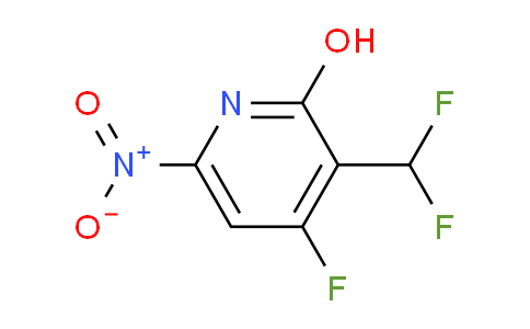 3-(Difluoromethyl)-4-fluoro-2-hydroxy-6-nitropyridine