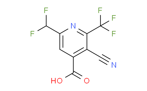 AM222459 | 1805983-15-6 | 3-Cyano-6-(difluoromethyl)-2-(trifluoromethyl)pyridine-4-carboxylic acid