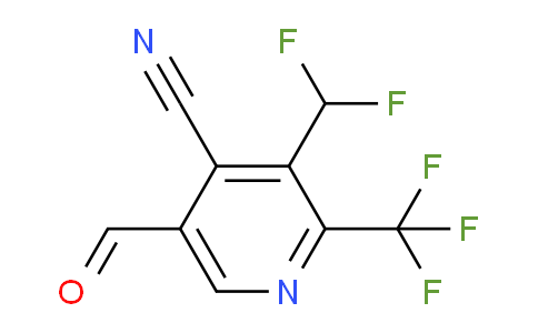 AM222461 | 1806960-56-4 | 4-Cyano-3-(difluoromethyl)-2-(trifluoromethyl)pyridine-5-carboxaldehyde