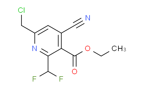 AM222472 | 1805187-23-8 | Ethyl 6-(chloromethyl)-4-cyano-2-(difluoromethyl)pyridine-3-carboxylate