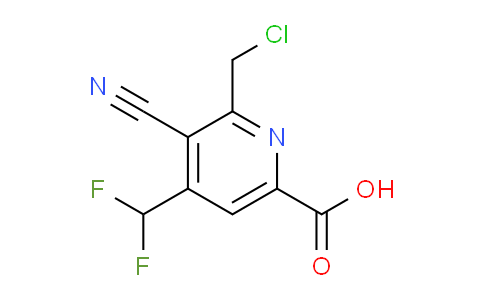 AM222473 | 1806959-40-9 | 2-(Chloromethyl)-3-cyano-4-(difluoromethyl)pyridine-6-carboxylic acid