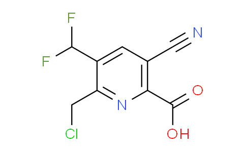 AM222474 | 1806847-79-9 | 2-(Chloromethyl)-5-cyano-3-(difluoromethyl)pyridine-6-carboxylic acid