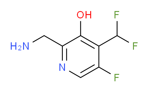 2-(Aminomethyl)-4-(difluoromethyl)-5-fluoro-3-hydroxypyridine