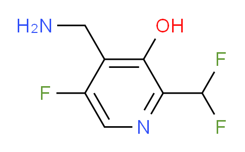 4-(Aminomethyl)-2-(difluoromethyl)-5-fluoro-3-hydroxypyridine