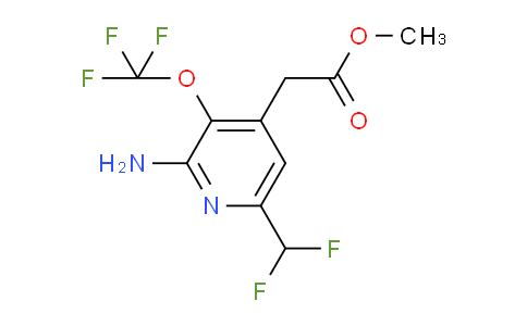 AM22248 | 1806098-33-8 | Methyl 2-amino-6-(difluoromethyl)-3-(trifluoromethoxy)pyridine-4-acetate