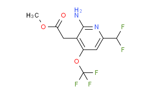 AM22249 | 1804534-29-9 | Methyl 2-amino-6-(difluoromethyl)-4-(trifluoromethoxy)pyridine-3-acetate