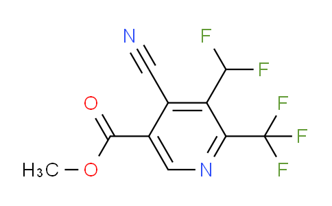 AM222490 | 1805473-69-1 | Methyl 4-cyano-3-(difluoromethyl)-2-(trifluoromethyl)pyridine-5-carboxylate