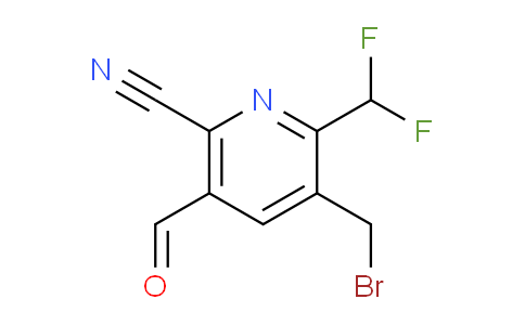 AM222491 | 1804426-18-3 | 3-(Bromomethyl)-6-cyano-2-(difluoromethyl)pyridine-5-carboxaldehyde