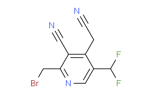 AM222494 | 1805190-16-2 | 2-(Bromomethyl)-3-cyano-5-(difluoromethyl)pyridine-4-acetonitrile