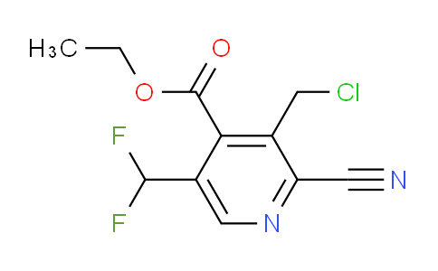 AM222500 | 1805514-48-0 | Ethyl 3-(chloromethyl)-2-cyano-5-(difluoromethyl)pyridine-4-carboxylate