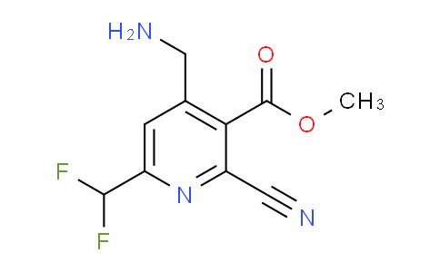 AM222502 | 1807070-40-1 | Methyl 4-(aminomethyl)-2-cyano-6-(difluoromethyl)pyridine-3-carboxylate