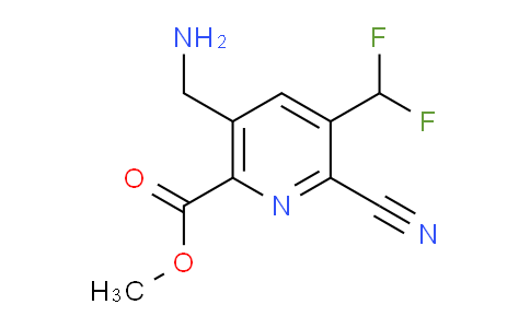 AM222503 | 1807085-67-1 | Methyl 5-(aminomethyl)-2-cyano-3-(difluoromethyl)pyridine-6-carboxylate