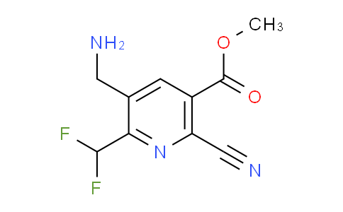 AM222504 | 1807124-59-9 | Methyl 3-(aminomethyl)-6-cyano-2-(difluoromethyl)pyridine-5-carboxylate