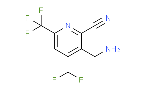 AM222509 | 1805187-03-4 | 3-(Aminomethyl)-2-cyano-4-(difluoromethyl)-6-(trifluoromethyl)pyridine